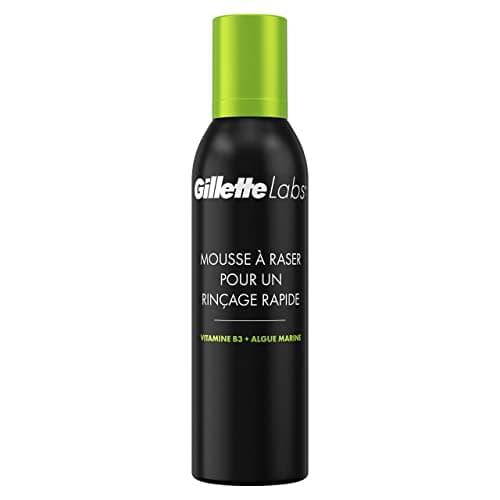 GilletteLabs Mousse À Raser Pour un Rinçage Rapide, Par Gillette, Pour Homme, 240ml - Image 2