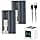 2Pcs 6040mAh V4 Battery and Charger for Ring Video Doorbell 2/3/4/3 Plus Camera, Stick Up Cam (2. and 3.Gen), also for Spotlight Cam and Peephole Cam - Image 3
