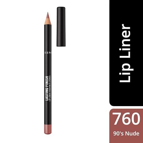 Rimmel Lasting Matte Lip Liner 760 90's Nude, crayons à lèvres, rouge à lèvres mat, crayon contour lèvres - Image 5