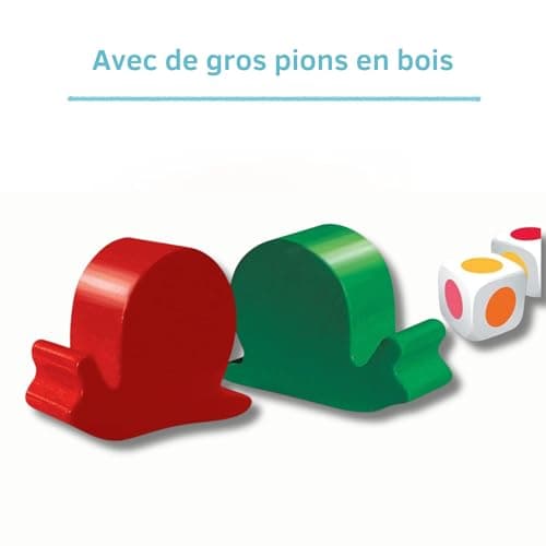 Ravensburger - Allez Les Escargots - Board Game 3 Years and Up - Snails Race - 2 to 6 Players - 20617 - French Version - Image 4