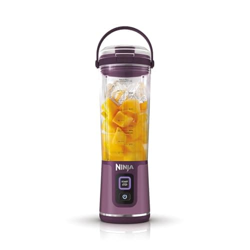 Ninja Blast Blender Portable 530ml, Leak-Resistant Lid & Pourer, Powerful Cordless Mini Blender, Refillable Smoothies, Shakes, Fruit & Ice Mixer, Purple, BC151EUPR - Image 3