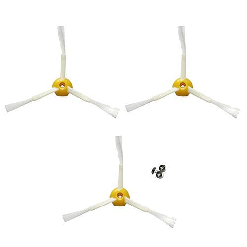 MIRTUX Replacement Pack of 3 Side Brushes Compatible with Roomba 500, 600 and 700 Series – Set of 3 Blades – High Quality Replacement Parts - Image 2