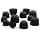 Okuli 12 x Silicone Earbuds for Samsung Galaxy Buds FE Headphones Earphones in Black - Image 6