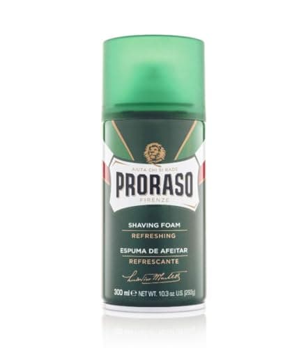 Proraso | Refreshing Shaving Foam (300ml Bomb) - Invigorating Shaving Foam with Eucalyptus Oil and Menthol - Made in Italy - Image 2
