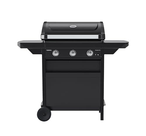 Campingaz Compact 3 Litre Gas Barbecue - Compact Gas Barbecue Trolley with 3 Burner Aluminised Steel Lid with Thermometer, Grease Tray and 2 Folding Side Shelves - Image 2