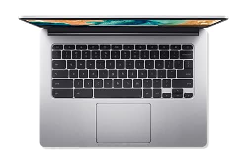 ACER Chromebook 314 CB314-2H-K6CV Ordinateur Portable 14'' HD, PC Portable (MTK MT8183, RAM 8 Go DDR4X, 64 Go eMMC, Arm Mali-G72 MP3, Chrome OS) - Clavier AZERTY, Laptop Gris - Image 7