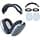 SOULWIT Silicone Protective Cover for Cushions + TPU Case + Replacement Headband for Apple Airpods Max Headset, Accessory for Apple Airpods Max - Image 2