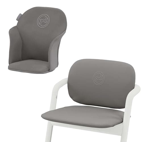 CYBEX Gold LEMO Comfort Cushion for CYBEX LEMO Baby Set and Lemo Highchair, Suede Grey - Image 2