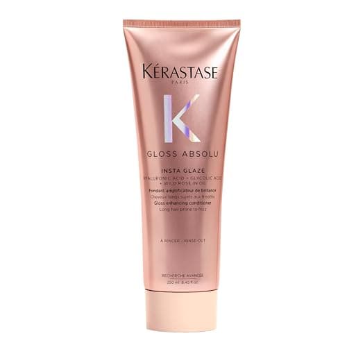 KÉRASTASE Gloss Absolu - Fondant Insta Glaze - Après-Shampoing Brillance - Cheveux Ternes - Acide Hyaluronique, Acide Glycolique et Rose Sauvage - Cheveux Longs et Sujets aux Frisottis - Image 3
