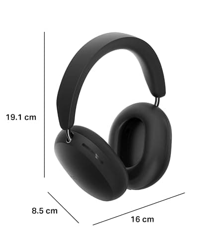 Sonos Ace - Casque Bluetooth sans Fil avec Réduction Active de Bruit - Jusqu'à 30 Heures d'autonomie - Audio Spatial - Suivi Dynamique des mouvements de la tête Dolby - Noir - Image 5
