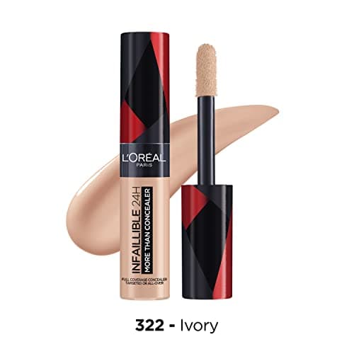 L'Oréal Paris Infallible 24H 2-in-1 Concealer/Foundation 322 Ivory, packaging may vary - Image 3