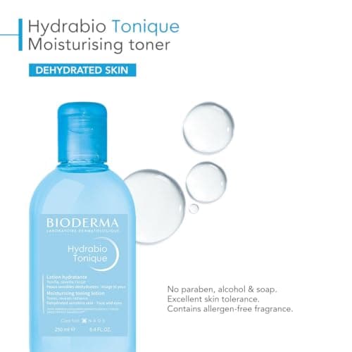 BIODERMA Hydrabio Tonic Toning/Moisturizing Intense Freshness for Sensitive Skin Dehydrated 250 ml - Image 8