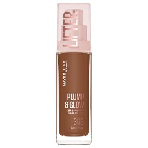 Maybelline New York Lifter Plump & Glow - Foundation - Plumps & Brightens Instantly - Even, Lifted & Radiant Finish - Shade 375-30ml - Image 2