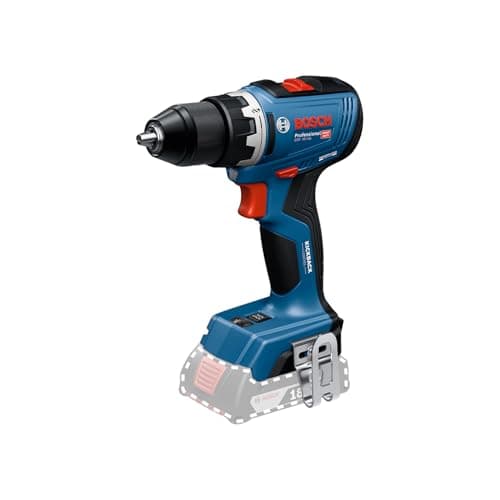 Bosch Professional 18V System Cordless Drill Driver GSR 18V-65 (Brushless Motor, Head Length 166, Without Battery/Charger) - Image 2