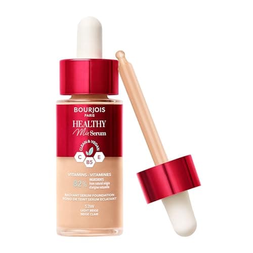 Bourjois Healthy Mix Clean fond de teint sérum - 55N - Beige profond, 30 ml - Image 2