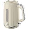 Breville Bold VKT223 Electric Kettle Vanilla 1.7 Litre 3 kW Fast Boiling Cream Chrome Silver [VKT223] - Image 2