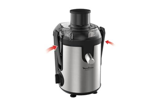 Moulinex Frutelia + Moulinex Juice Extractor, 400 W, 2 Speeds +‏ Pulse, Compact Juicer, 950 ml Pulp Collector, Drip Free System, Dishwasher Safe JU420D10 - Image 5