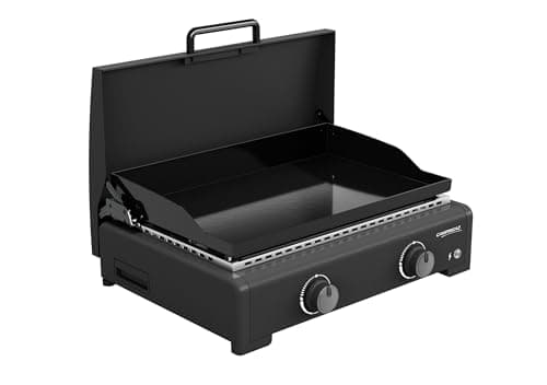 Campingaz Othello 2L Gas Griddle with Lid – Table Grill – Teppanyaki – Enamelled Steel Hob – 2 Steel Burners with BlueFlame Technology for Mediterranean Grilling - Image 3