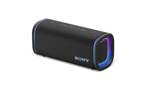 Sony ULT Field 5 - Powerful Bluetooth Portable Speaker, 25 Hour Battery, 2 ULT Power Sound Modes, IP67, Waterproof and Dustproof 360° Lighting, Removable Shoulder Strap, Compact - Black - Image 3