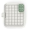 Joseph Joseph Extend Extendable Dish Drainer with Removable Cutlery Holder Swivel Draining Spout, Light Stone/Sage Green - Image 4