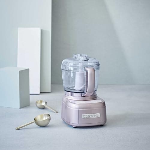 Cuisinart Mini Prep Pro Mini Food Processor Compact Food Processor, Blender, Spice Blender, Pulse Function & Drip Holes - 900ml Capacity - Dishwasher Safe - Pink - Image 3