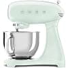 Smeg, SMF03PGEU Pastry Processor, 10 Speed Levels, Soft Start Function, Bowl 4.8 L, Safety Motor Lock, 3 Beaters, Hook and Lid Included, 800 W, Water Green - Image 2