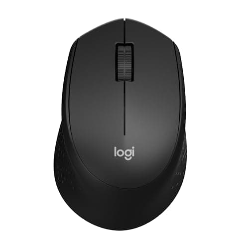 Logitech 910-004909 M330 Silent Plus Wireless Mouse, Nano USB Receiver 2.4GHz, Optical Sensor Resolution 1000 dpi, Battery Life 2 Years, Compatible with PC, Mac, Laptop, Chromebook, Black - Image 2