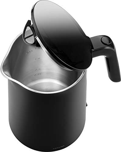 ZWILLING Electric Kettle, 1.5 Liters, 1850W, 220-240V, EU Plug, Black, Enfinigy Series - Image 6