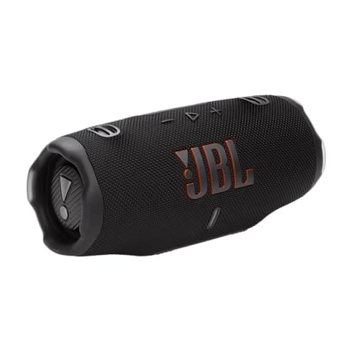 JBL Charge 6, Enceinte Bluetooth Portable sans Fil, 28 h d’autonomie, étanche IP68, résistante à la poussière et aux Chocs, Son JBL Pro avec IA Sound Boost, Connexion Multi-Enceintes Auracast, Noir - Image 2