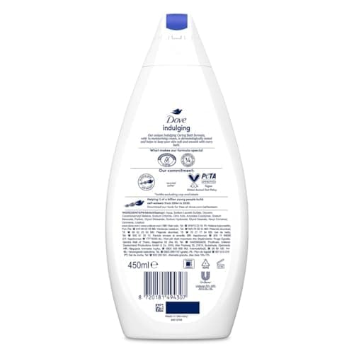 Dove Gel Douche Crème Hydratante Répulsive 450 ml - Image 4