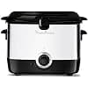 Moulinex Oil Fryer, Capacity 1 L Oil, 600 g French Fries, For 2 servings, Temperature 150°C to 190°C, Compact, Control Port, Minifrito AF220010, Black/Silver - Image 4