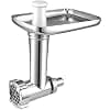 Gdrtwwh Meat grinder compatible with all Chef and KMix food machines, includes 2 sausage filling tubes, 4 screens and 1 adapter - Image 2
