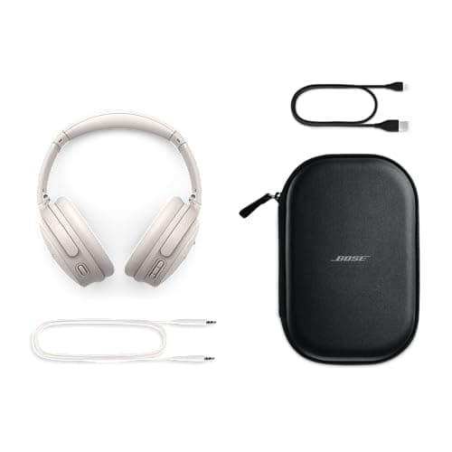 Bose QuietComfort Headphones, Casque sans fil immersif à réduction de bruit, Casque supra-aural Bluetooth avec micro intégré d’une autonomie allant jusqu’à 24 heures, Blanc Nuage - Image 7