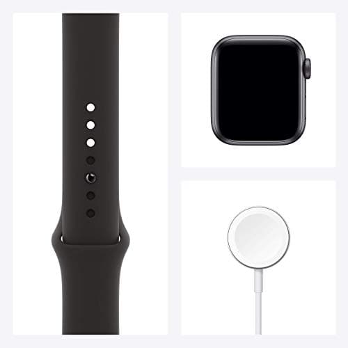 Apple Watch SE 2020 (GPS, 40MM) Space Grey Aluminium Case with Black Sport Strap (Refurbished) - Image 8