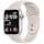 Apple Watch SE (2nd Gen) (GPS, 40MM) Star Light Aluminum Case with Stellar Light Sport Strap - Regular (Refurbished) - Image 2