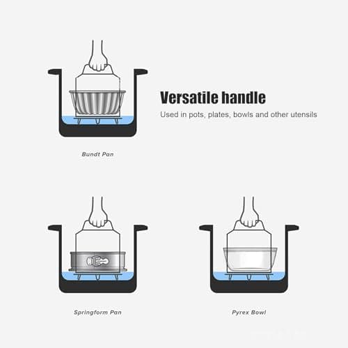 Stackable Stainless Steel Insert Pans, 6Qt Instant Pots Accessories 3 Tier Steamer Cooker Pot Set Cook Food Pressure Pot Accessories - Image 8