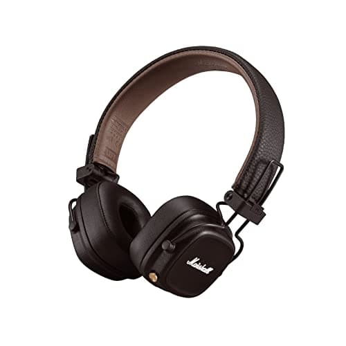 Marshall Major IV Bluetooth Casque Audio Écouteurs, sans fil, Pliable, 80Hrs Autonomie - Marron - Image 2