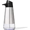 DevaCurl OXO Easy Press Soap Dispenser 18/8 Stainless Steel, 3-1/4 Inch Diam. x 8 Inch H - Image 3