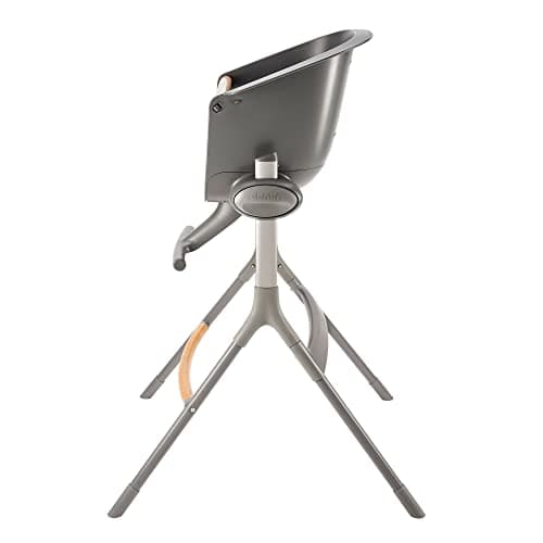 BÉABA, Up&Down High Chair, Made in France, Ergonomic, Evolutive Removable Dining Table, Adjustable 6 Heights, Comfortable, Design, Robust Materials, Dark Grey - Image 7