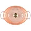 Le Creuset Signature Enameled Cast Iron Oval Dutch Oven, 6.75-Quart, Peach - Image 3