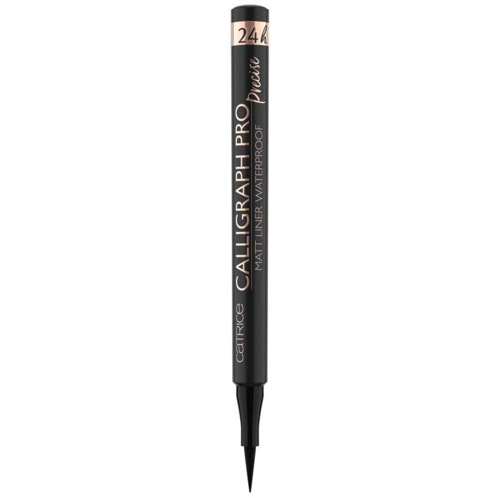 Catrice - Eyeliner Mat Calligraph Pro Waterproof - 10 Intense Black - Image 6
