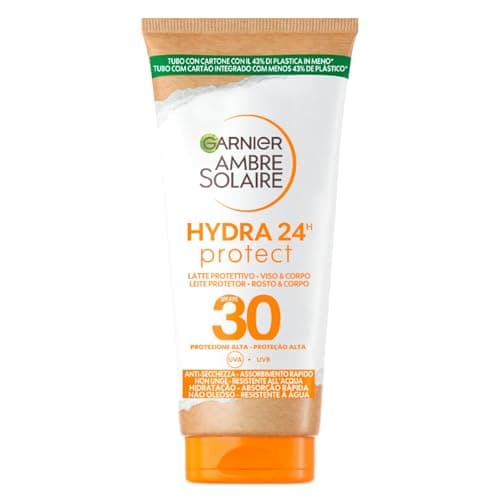 Garnier Ambre Solaire Crème Solaire Hydratant Protection Solaire Lait SPF 30, 50 ml - Image 2
