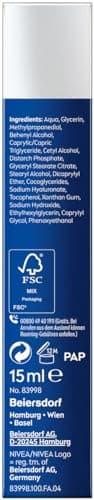 NIVEA MEN Crème contour des yeux anti-âge à l'acide hyaluronique - Contre les rides et les cernes - Soin hydratant pour les yeux à l'acide hyaluronique (15 ml) - Image 9