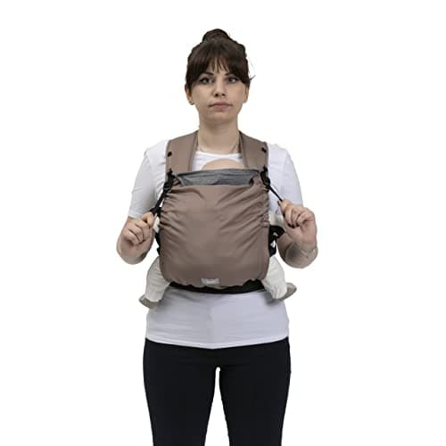 Chicco Skin Fit, Ergonomic and physiological baby carrier, Infants from 0 months to 9 kg, Adjustable, safe for baby's hips, padded cross straps, Abdominal belt, Hood - Image 8