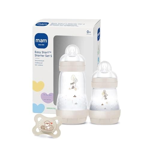 MAM 2 x Anti-Colic Baby Bottles 160 ml with Size 1 Teat from Birth - Image 5