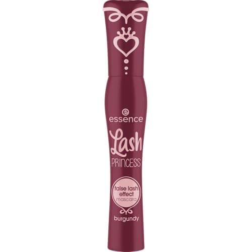 essence Lash PRINCESS false lash effect mascara burgundy, mascara volume, effet faux cils, teinte bordeaux, brosse conique en fibres, 12ml - Image 3