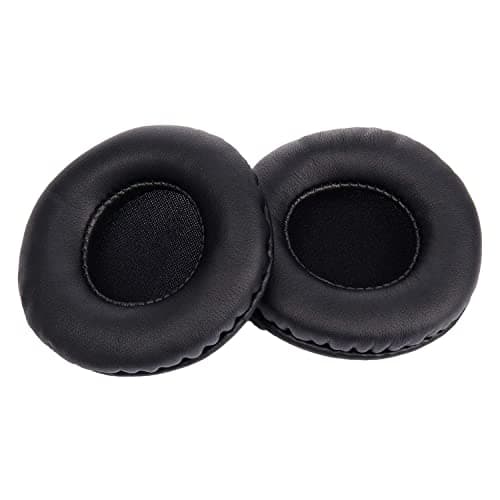 Yizhet 1 Pair 75mm Replacement Ear Pads for Sony, Philips, ATH Headphones - Comfortable Foam - Diameter: 75mm, Black - Image 6