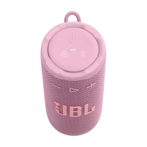 JBL Grip, Enceinte Bluetooth compacte, AI Sound Boost, étanche et resistante à la poussière IP68, éclairage d’Ambiance, 14 h d’autonomie, Connexion Multi-Enceintes Auracast, app JBL Portable, Rose - Image 4