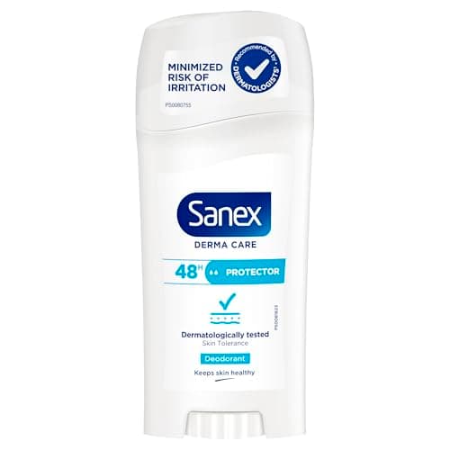 SANEX - Derma Care Protector 48 h Déodorant Stick 65ml –fraîcheur longue durée contre la transpiration et les mauvaises odeurs – respecte la peau– ne contient pas d’alcool* - Image 4