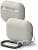 Ringke Case Compatible AirPods Pro 3 Silicone Case with Microfiber Lining, Ultra Thin and Soft, Shockproof Bumper Lightweight, Durable Protection with Chrome Carabiner - Stone - Image 2
